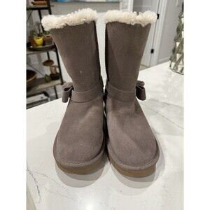 Koolaburra By UGG Arlena Short Boots Women's Beige Cinder Size 5